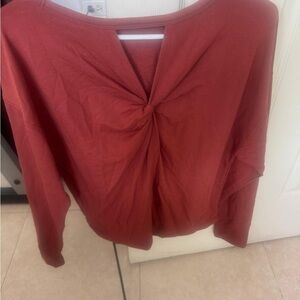 Old Navy Active Brick Red Top
